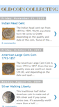 Mobile Screenshot of oldcoincollecting.blogspot.com