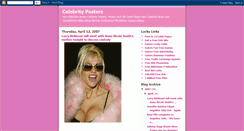 Desktop Screenshot of celebrityposters.blogspot.com