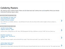 Tablet Screenshot of celebrityposters.blogspot.com