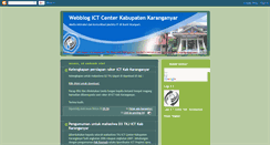 Desktop Screenshot of ictkaranganyar.blogspot.com