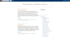 Desktop Screenshot of designer-clothes-shops.blogspot.com