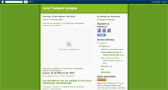 Desktop Screenshot of loratamayo6a.blogspot.com