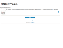 Tablet Screenshot of hardanger-varazs.blogspot.com