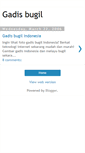 Mobile Screenshot of gadisbugil.blogspot.com