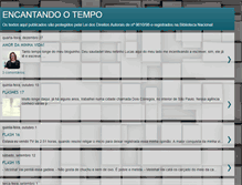 Tablet Screenshot of encantandotempo.blogspot.com