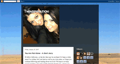 Desktop Screenshot of infinitetwinspiration.blogspot.com