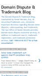 Mobile Screenshot of domaindisputeblog.blogspot.com