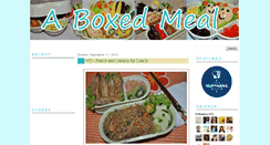 Desktop Screenshot of boxedmeal.blogspot.com