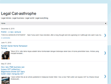 Tablet Screenshot of kruel-legalcat.blogspot.com