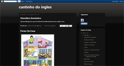 Desktop Screenshot of cantinhodoinglespratico.blogspot.com