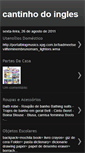 Mobile Screenshot of cantinhodoinglespratico.blogspot.com