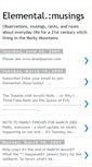 Mobile Screenshot of elementalmuse.blogspot.com