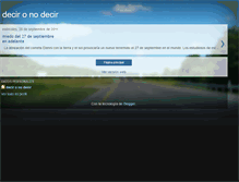 Tablet Screenshot of decironodecir.blogspot.com