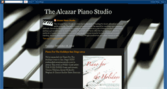 Desktop Screenshot of alcazarpianostudio.blogspot.com