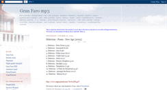 Desktop Screenshot of granfaromp3.blogspot.com