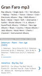 Mobile Screenshot of granfaromp3.blogspot.com