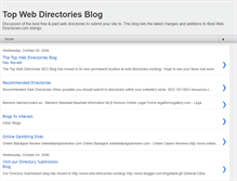 Tablet Screenshot of bestwebdirectories.blogspot.com