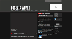 Desktop Screenshot of cocuzzaworld.blogspot.com