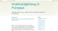 Desktop Screenshot of anakbukitgantang.blogspot.com