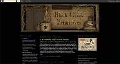 Desktop Screenshot of blackcreekprimitives.blogspot.com