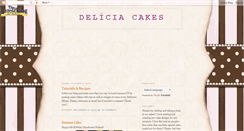 Desktop Screenshot of deliciacakes.blogspot.com