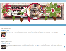 Tablet Screenshot of cardsbylinda.blogspot.com