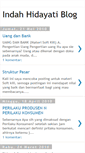 Mobile Screenshot of nurindahhidayati.blogspot.com