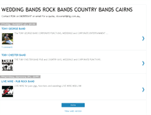 Tablet Screenshot of cairnsbands.blogspot.com