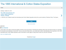 Tablet Screenshot of cottonstatesexpo.blogspot.com