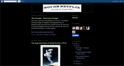 Desktop Screenshot of notonnetflix.blogspot.com