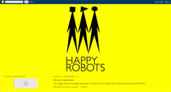 Desktop Screenshot of happyrobotsrecords.blogspot.com
