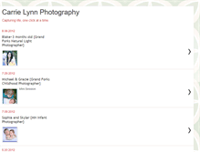 Tablet Screenshot of carrielynnphoto.blogspot.com