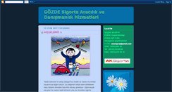 Desktop Screenshot of gozdesigorta.blogspot.com