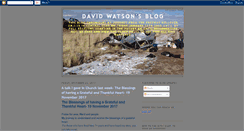 Desktop Screenshot of davidewatson.blogspot.com