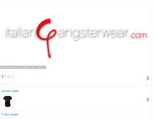 Tablet Screenshot of italiangangsterwear.blogspot.com