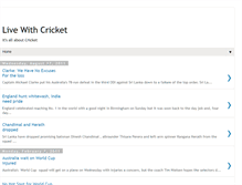 Tablet Screenshot of livewithcric.blogspot.com