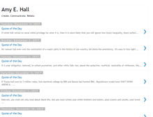 Tablet Screenshot of amyehall.blogspot.com