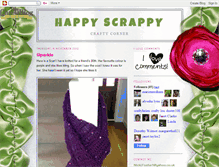 Tablet Screenshot of mybloghappyscrappy.blogspot.com