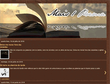 Tablet Screenshot of mais1poema.blogspot.com
