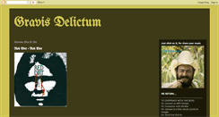 Desktop Screenshot of gravisdelictum.blogspot.com