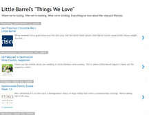 Tablet Screenshot of littlebarrel.blogspot.com