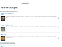 Tablet Screenshot of jasminesrecipes.blogspot.com