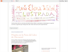 Tablet Screenshot of mariaelenawalsh-ilustrada.blogspot.com