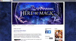 Desktop Screenshot of herebemagic.blogspot.com