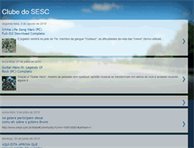 Tablet Screenshot of clubedosesc.blogspot.com