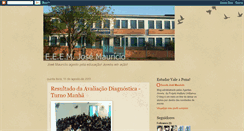 Desktop Screenshot of escolajosemauricio.blogspot.com