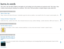 Tablet Screenshot of burns214.blogspot.com