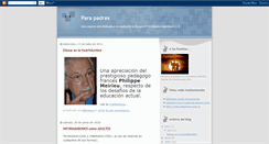 Desktop Screenshot of biblioteca8de9-padres.blogspot.com