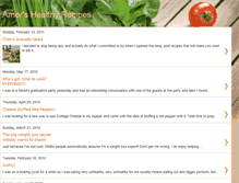Tablet Screenshot of amershealthyrecipes.blogspot.com