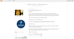 Desktop Screenshot of emotionalabsurdity.blogspot.com